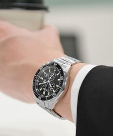 CITIZEN 【ビジネスに】人気ロングセラー 光発電エコ・ドライブ クロノグラフ