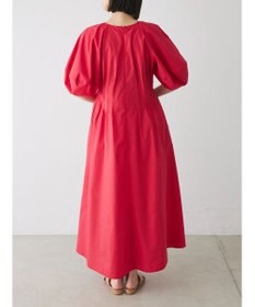 Green Parks ボリューム袖ロングワンピース