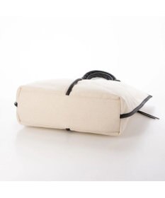 UNBILLION perche コットン×牛革付属トートバッグ L