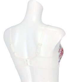 WACOAL ブラジャー 【リボンブラ 脇すっきり】 脇高設計 着やせシルエット 動いても谷間キープ Gカップまで対応 大きいサイズ レディース BXB443 /ワコール