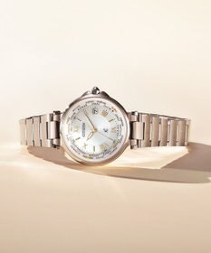 CITIZEN 【xC】ハンサムなサクラカラーの光発電エコ・ドライブ電波時計 EC1017-58A