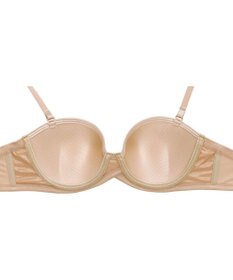 WACOAL ブラジャー ストラップレス サイズや体型特徴に合わせた設計 アウターにひびきにくい メッシュ素材(カップ肌側) レディース BXC610 /ワコール