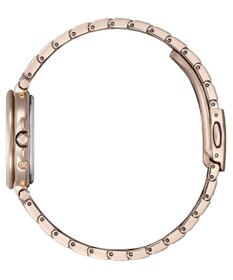 CITIZEN 【xC】ハンサムなサクラカラーの光発電エコ・ドライブ電波時計 EC1017-58A