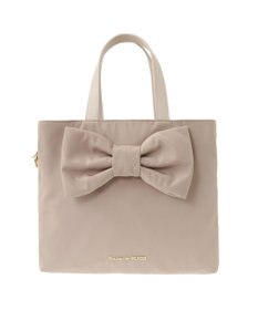 Maison de FLEUR EC限定リボン3ルーム2Wayトートバッグ