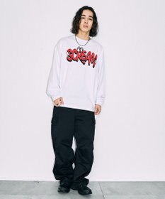 WEGO 【SETITEM】アクセ付きグラフィックロンT