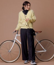 UNFILO beauty warm ワイドパンツ