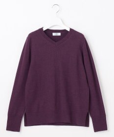 J.PRESS LADIES L CLEAR LIGHT WOOL Vネック ニット