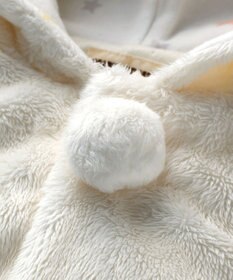 MIKI HOUSE HOT BISCUITS 【ミキハウス】【70-90cm】 マイクロファー マント