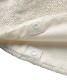 MIKI HOUSE HOT BISCUITS 【ミキハウス】【70-90cm】 マイクロファー マント