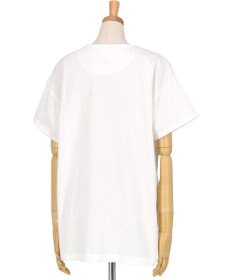 tsumori chisato SLEEP ツモリチサト トップス ルームウエア 4分袖 綿100%(本体) 天竺素材 レディース UTT150 /ワコール