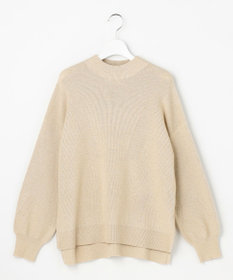 ANY SIS CICA加工 ビューティ畔ボトルネック ニット