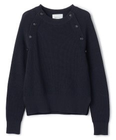 BEIGE， HELIODOR / スポンディッシュマリンボタンニット