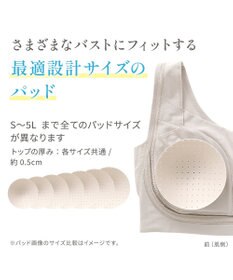 BRADELIS New York 【Yukine inc. / ブラデリス】ゆきねえとろりソフトシルク混ライトブラ25 着心地重視 軽くて快適 接触冷感機能付き 補正下着