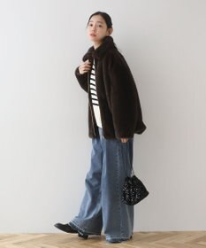 Green Parks ミンクライクファーブルゾン