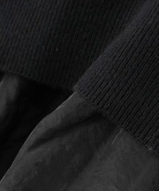 uncrave ウール ナイロン ペプラム ニット（uncrave STANDARD）