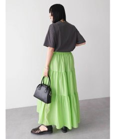 Green Parks ・ＥＬＥＮＣＡＲＥ　ＤＵＥ　ナイロンティアードスカート