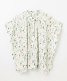 ANY スクエアプリントシャツ