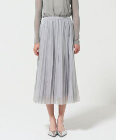 GRACE CONTINENTAL フォイルラインプリーツスカート