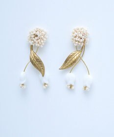 monshiro スズラン イヤリング