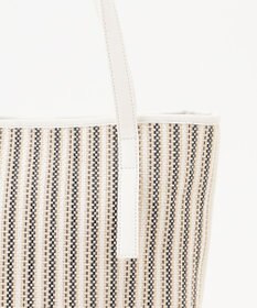 ANY SIS ストライプカラー かごバッグ