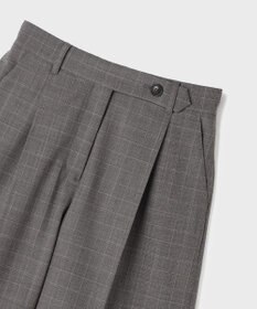 GRACE CONTINENTAL スーツ地ハーフパンツ