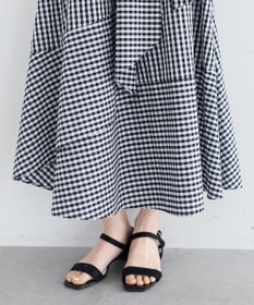 YECCA VECCA フラワーレースカシュクールワンピース