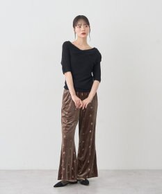 earth music&ecology ドレープニットプルオーバー