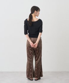 earth music&ecology ドレープニットプルオーバー