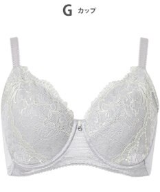 Wing ブラジャー Wing Lesiage バストを小さく見せる 脇すっきり フルカップブラ 【6000シリーズ】 小さく見せるブラ PB6001 ウイング／ワコール