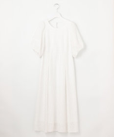 Feroux 【洗える】シアーチェックラッセル ワンピース