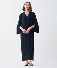 uncrave ウォッシャブル ダブルクロス スリットスリーブジャケット