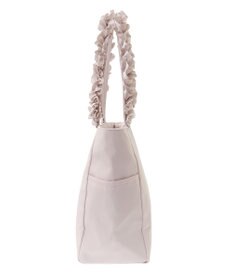 Maison de FLEUR 撥水加工フリルハンドルバッグ