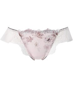 WACOAL Ｔバック ショーツ 【リボンブラ 脇すっきり】 BXB443とペア はきこみ丈あさめ ソング レディース PXB443 /ワコール