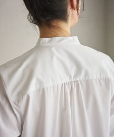 #Newans 【洗濯機可能/シワになりにくい】リボンカフスブラウス