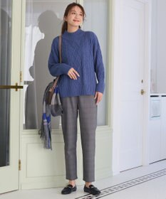 ANY 【ストレッチ/ガードル効果/裏起毛/ウエストゴム】大人の7daysウォームタッチパンツ