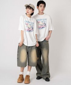 WEGO 【ユニセックス着用ITEM/SMLXLサイズ展開】アソートグラフィックT（SS）