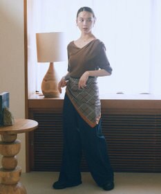 earth music&ecology ドレープニットプルオーバー