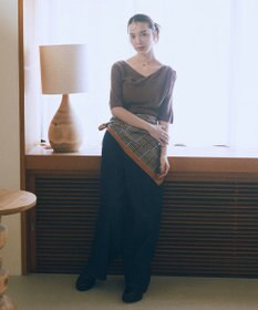 earth music&ecology ドレープニットプルオーバー