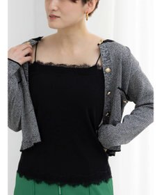 Te chichi 【接触冷感】レーストリムテレコキャミソール