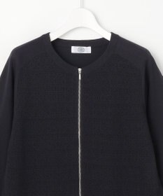 J.PRESS LADIES S Lace Jacquard ニット ブルゾン