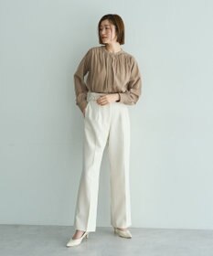 YECCA VECCA ギャザーブラウス