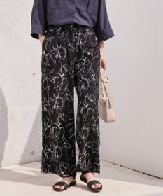 AMERICAN HOLIC 【WEB限定】アソートギャザー柄パンツ