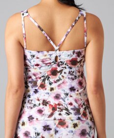 Chacott Chacott BALANCE ウォーターカラーフラワーブラトップ