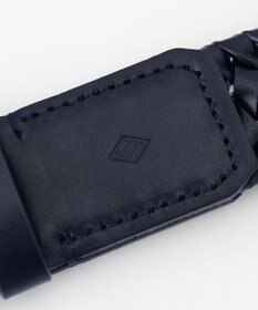 JOSEPH ABBOUD 【キングサイズ・イタリア素材・ストレッチ・日本製】ストレッチレザーメッシュ ベルト