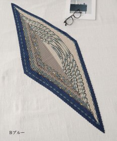 Tiaclasse 【選べる柄タイプ】プリーツスカーフ