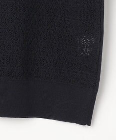 J.PRESS LADIES S Lace Jacquard ニット ブルゾン