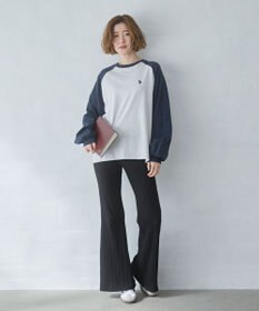 WEGO 【大好評により再入荷！】USPOLOだぼそでカラーロンT