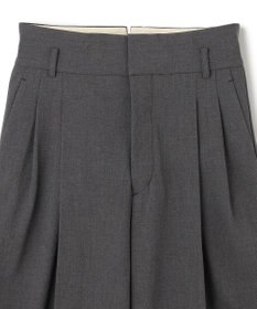 uncrave TRツイル ワイドトラウザー