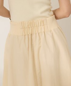 AMERICAN HOLIC 撥水加工 フロントZIPフレアスカート