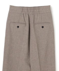 uncrave ウォッシャブルウールライクツイル ワイドパンツ